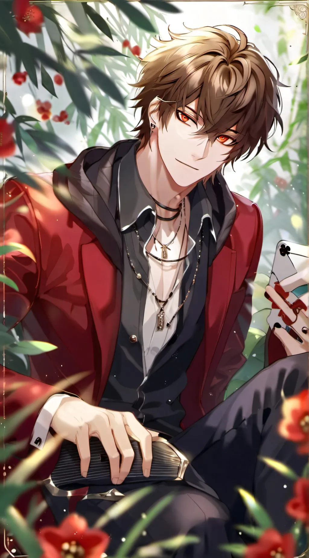 ai character: Luke  background