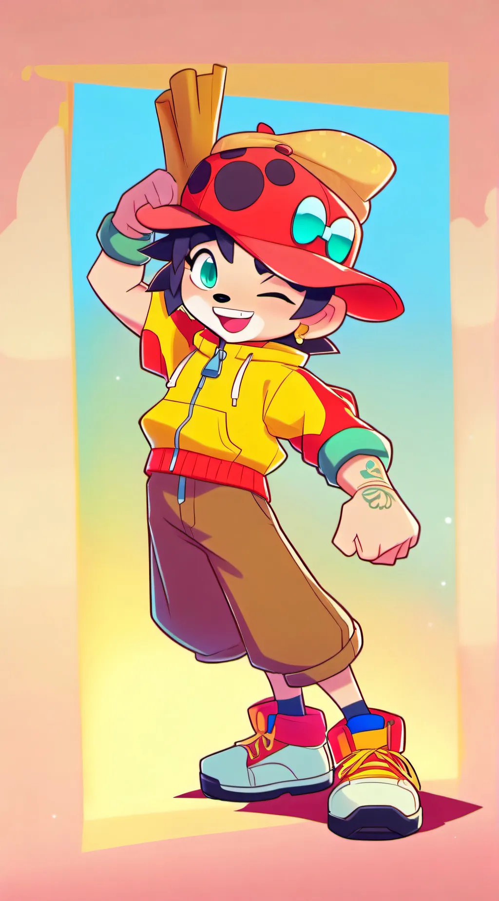 ai character: son background