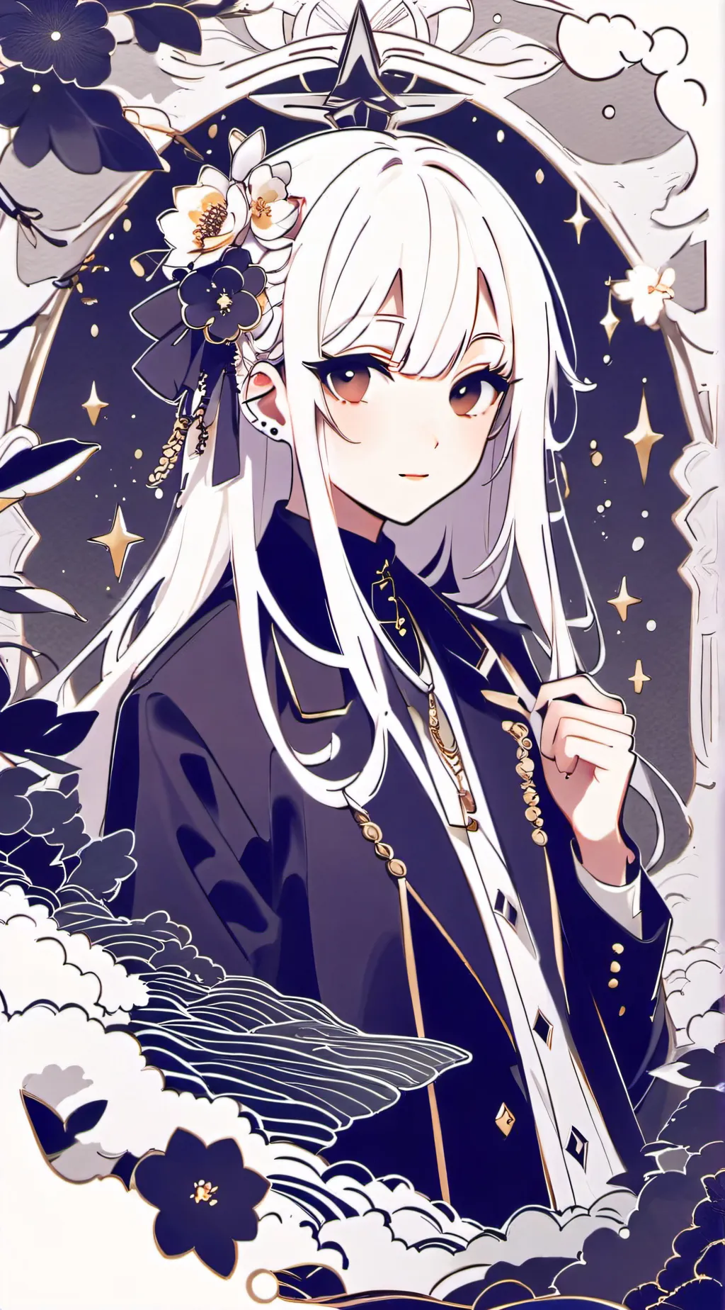 ai character: Queena background