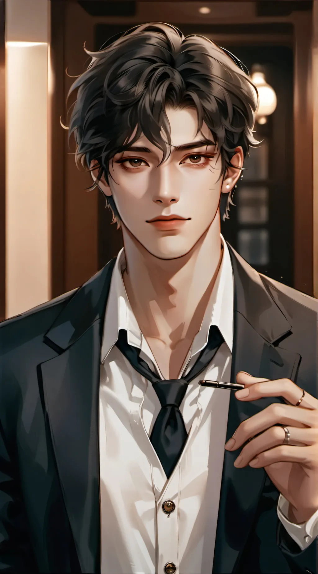 ai character: Levi background