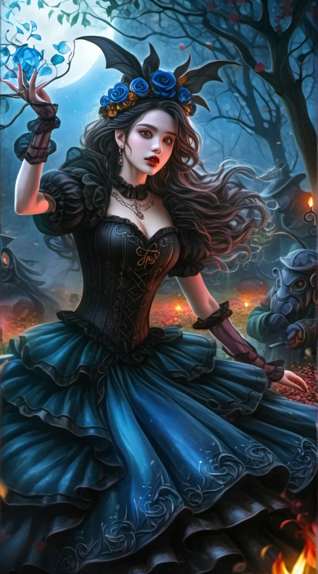 ai character: Upper moons background