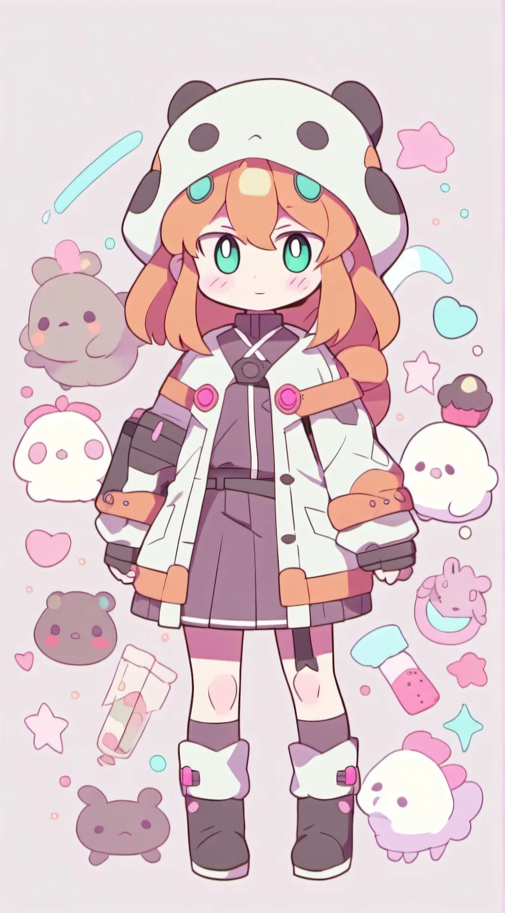 ai character: Elizabeth afton  background
