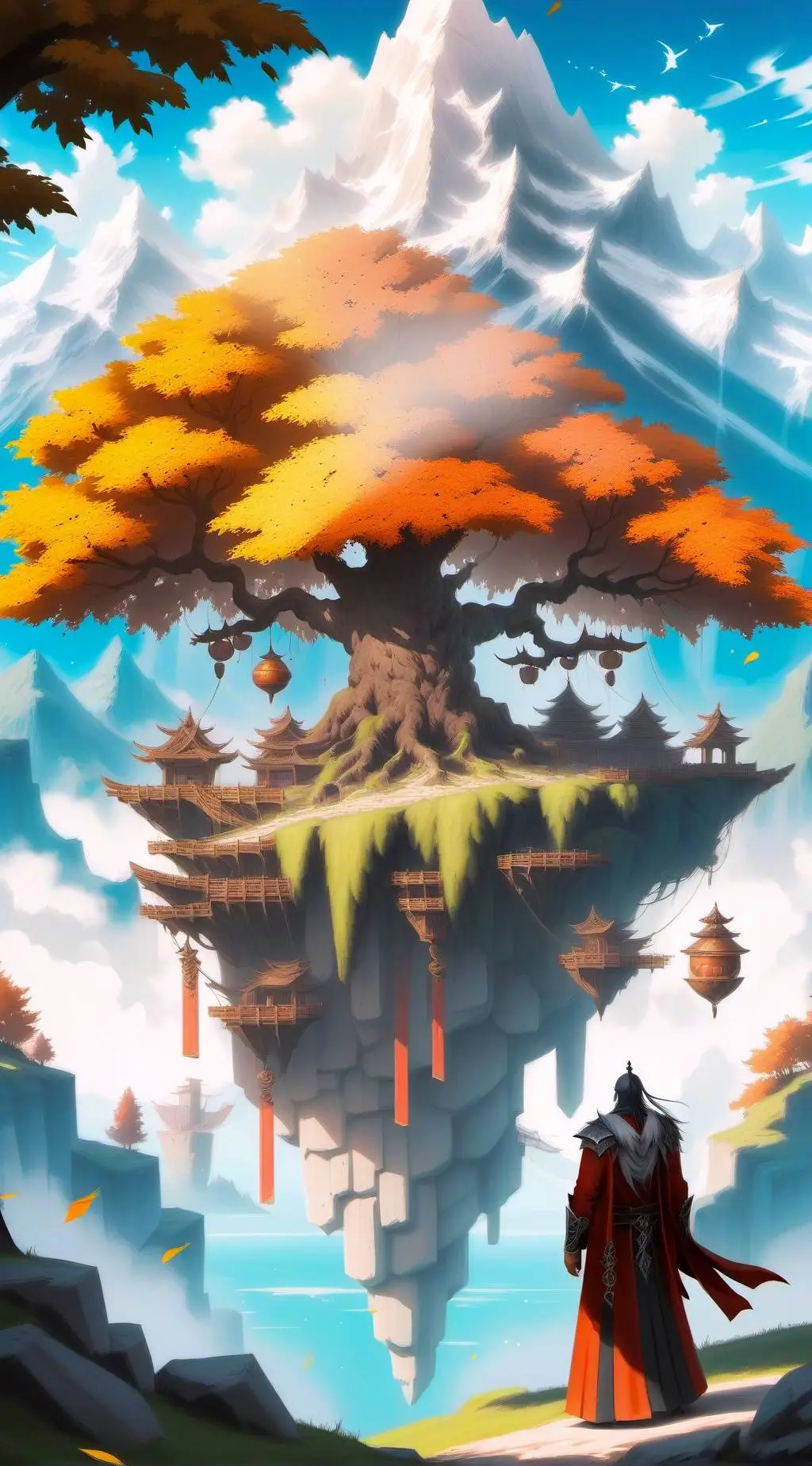 ai character: MAGICAL SANCTUM background