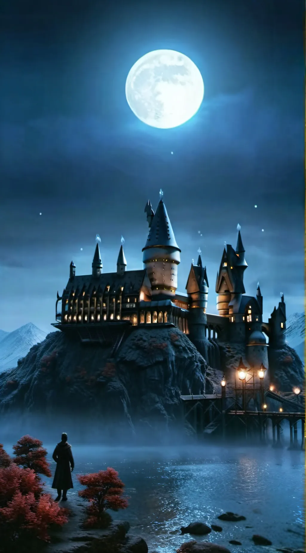 ai character: hogwarts background