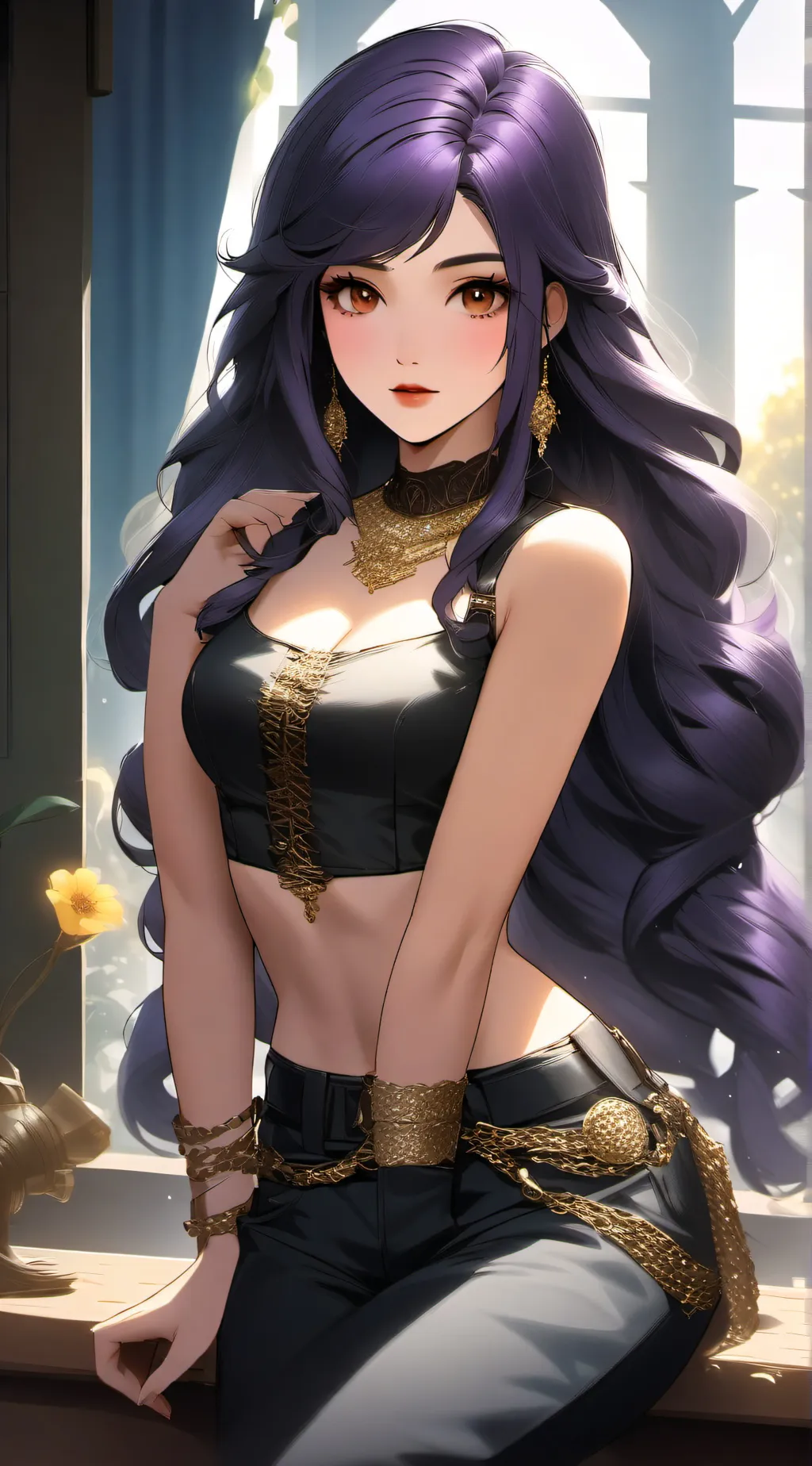 ai character: Nikki background