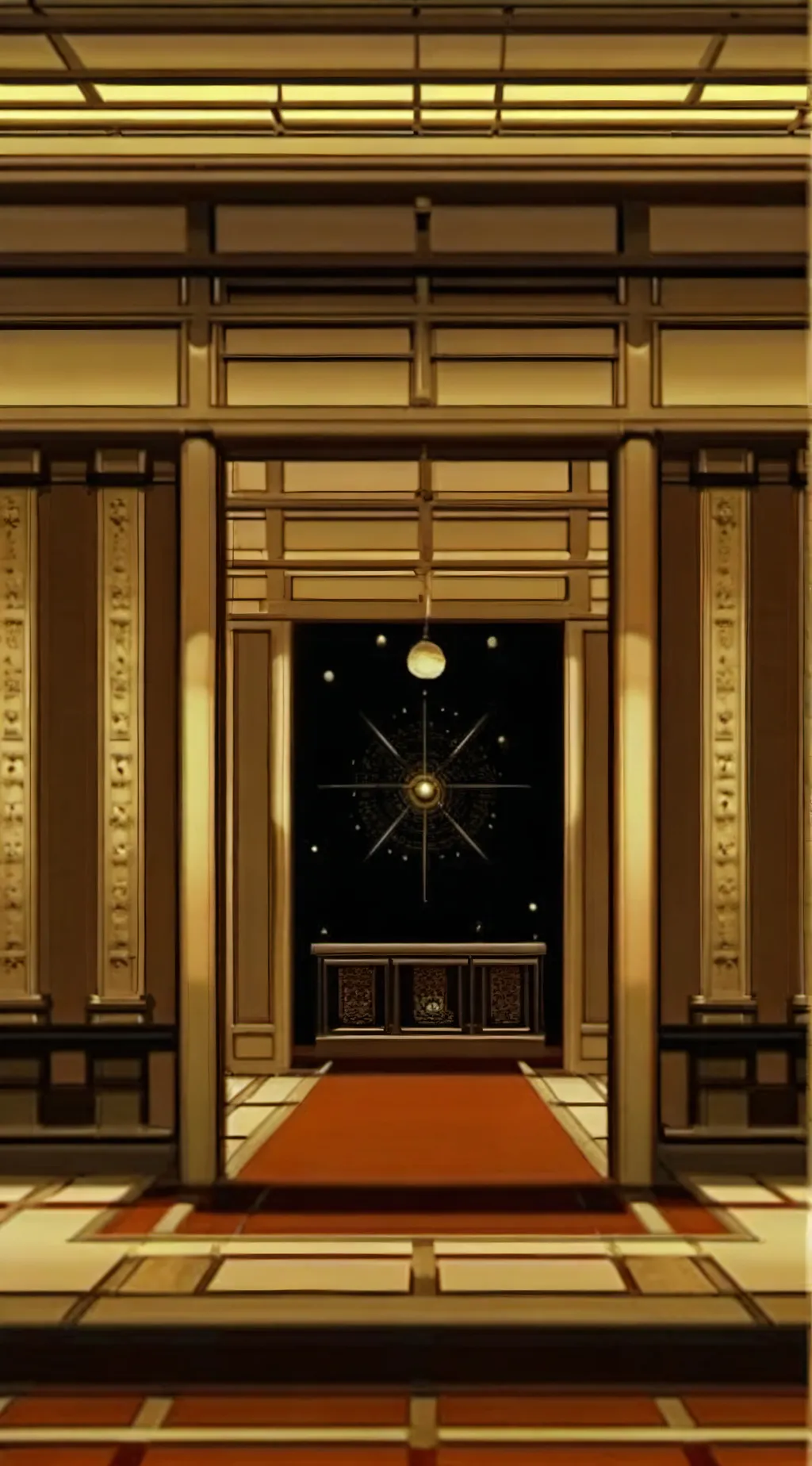 ai character: Infinity Castle background