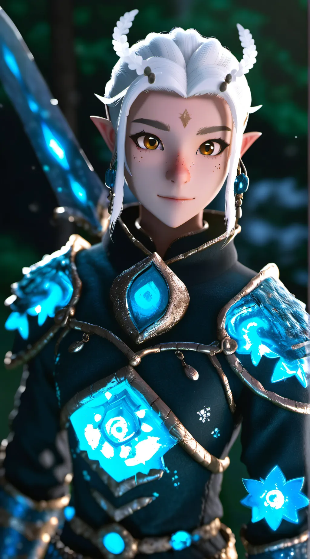 ai character: Rayla background
