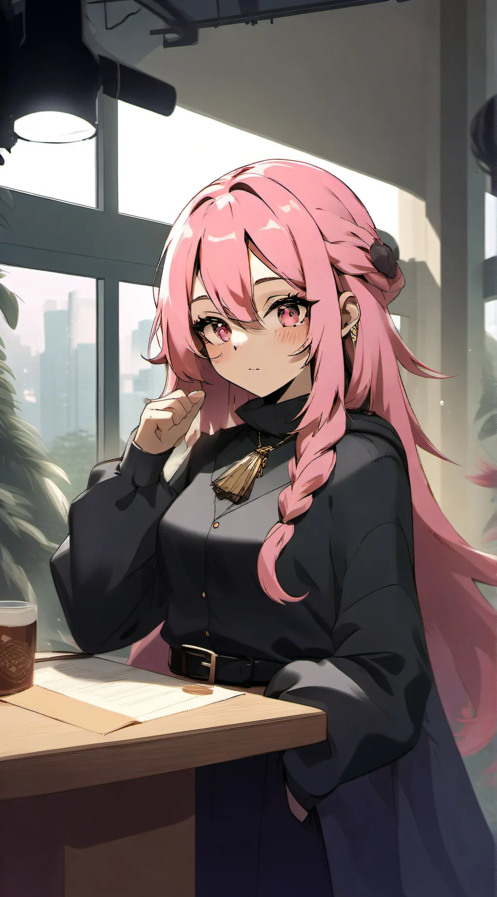 ai character: Ruby  background