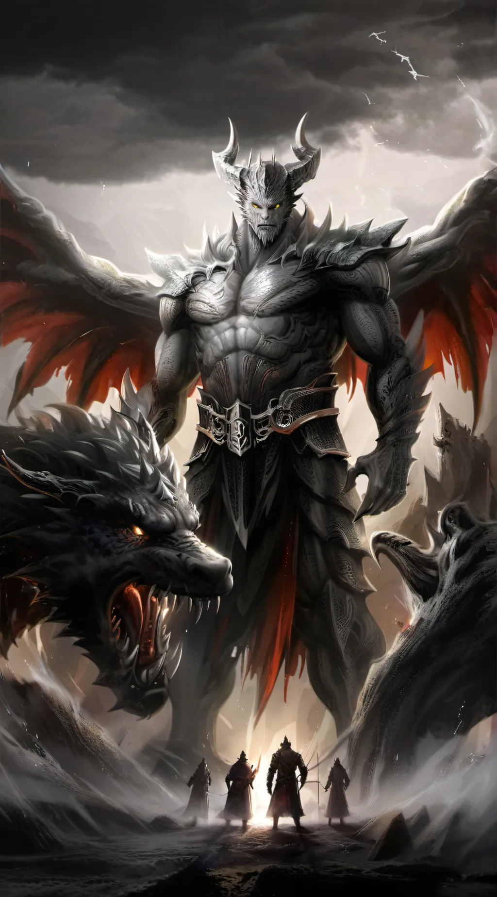 ai character: fight  background