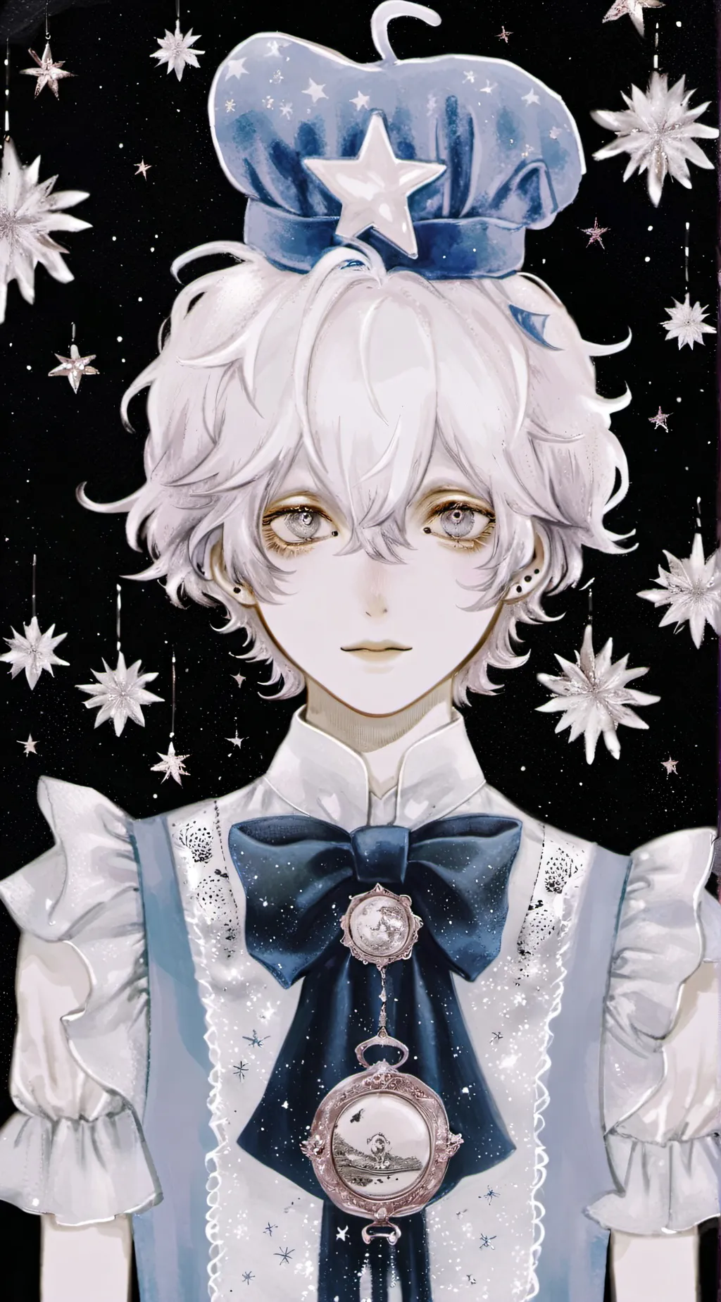 ai character: Luna background