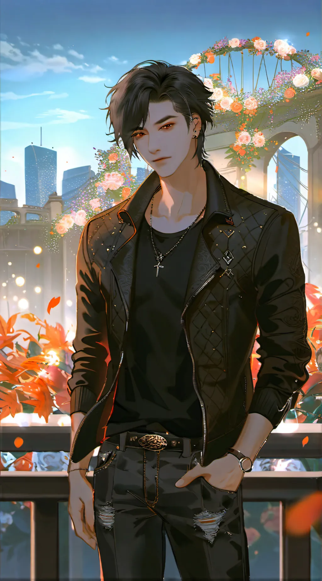 ai character: James Ramirez  background