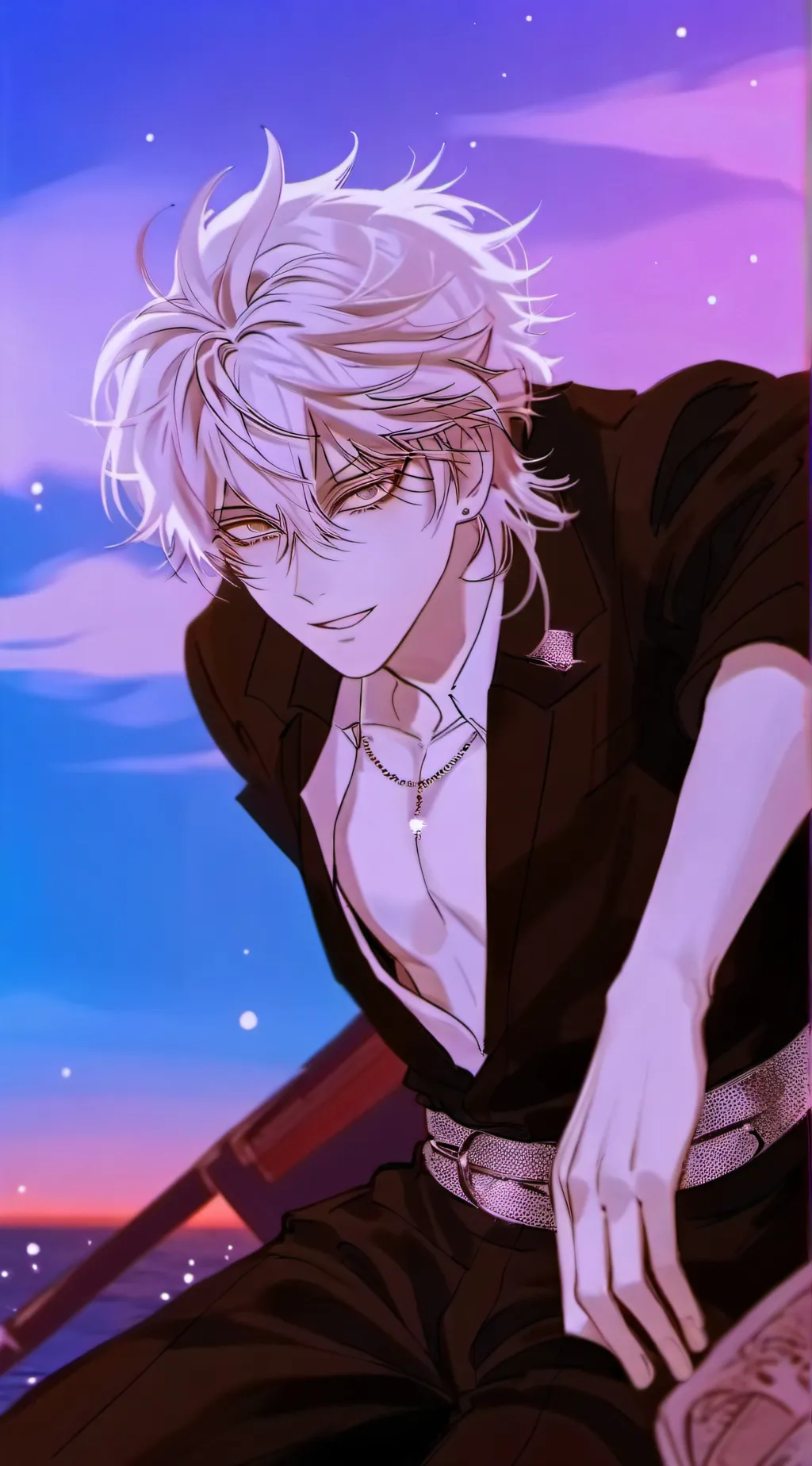 ai character: chris background