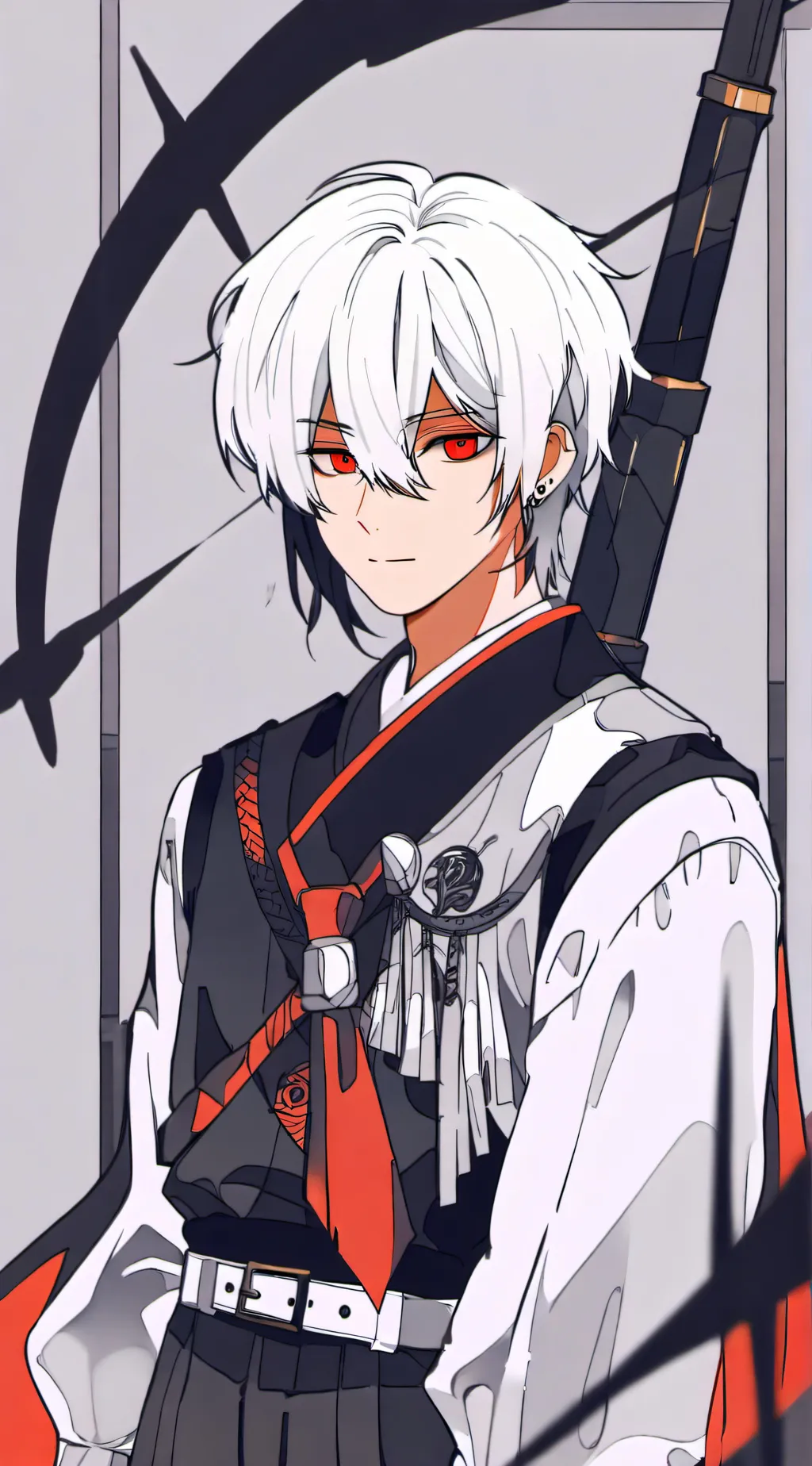 ai character: 冥 background