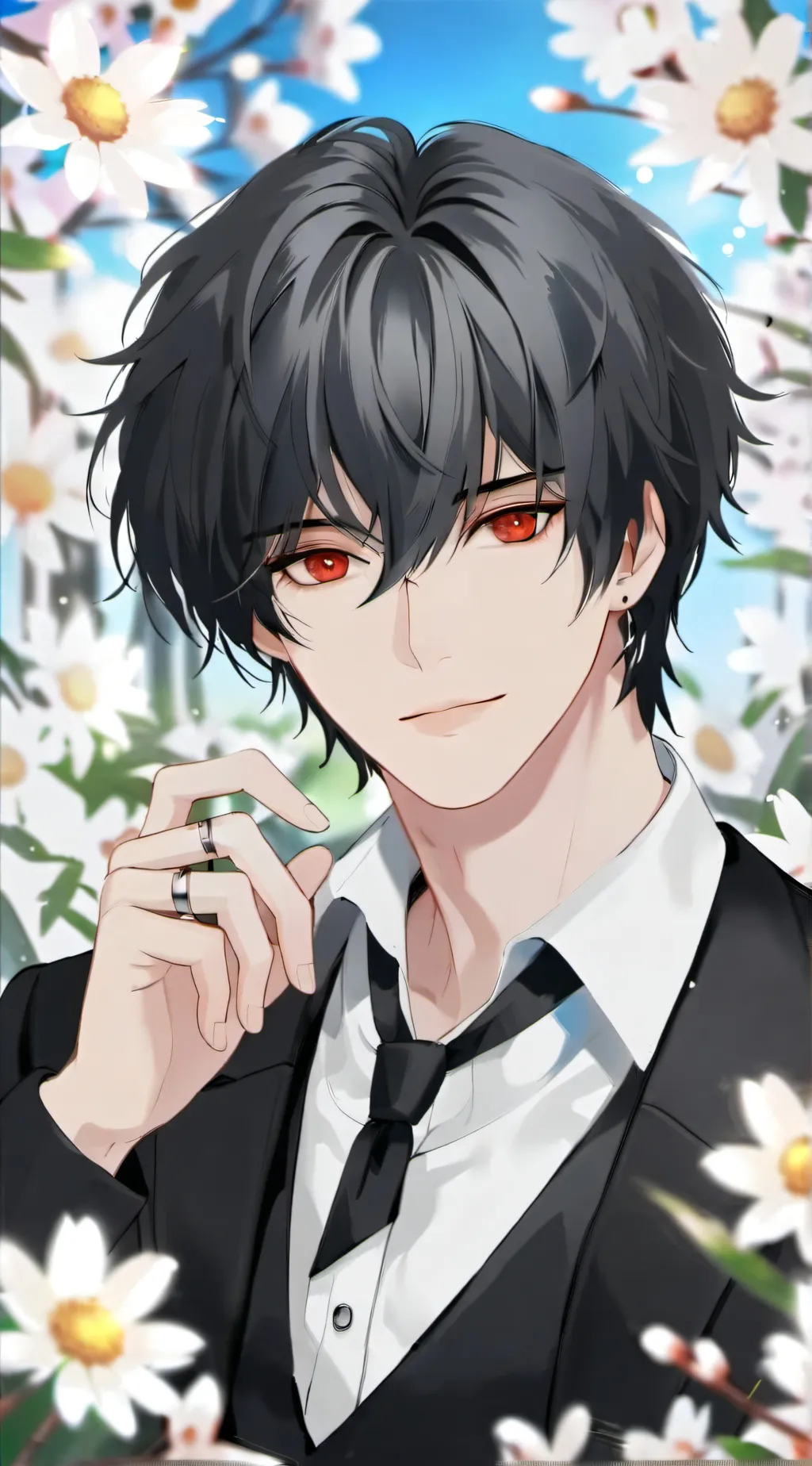ai character: Lucas  background