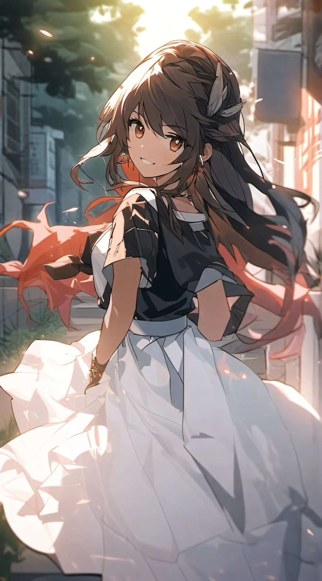 ai character: Ashley background