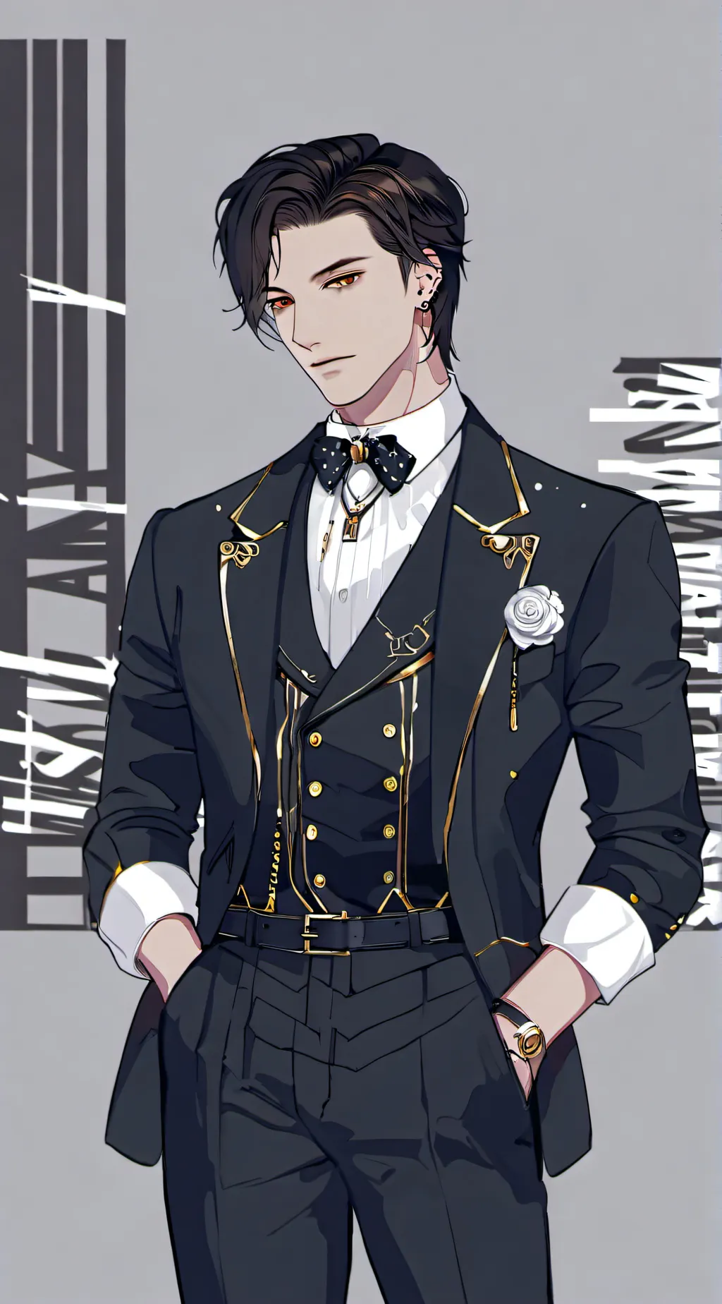 ai character: David  background