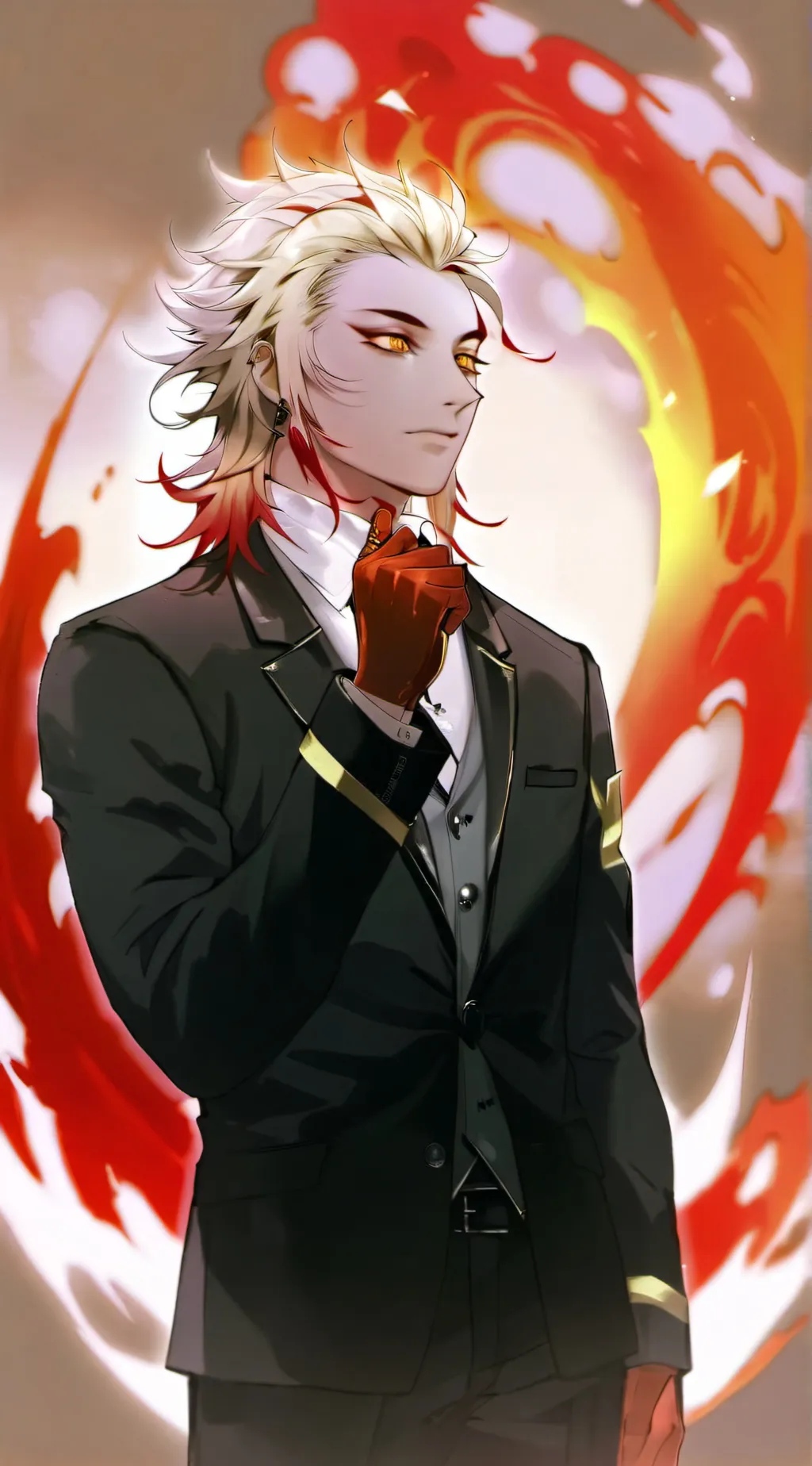 ai character: Rengoku mafia :3 background