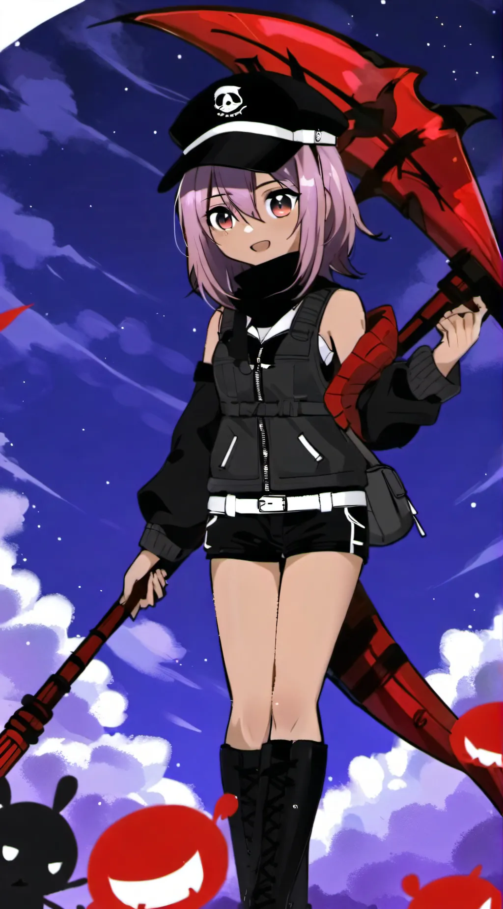 ai character: Ray background