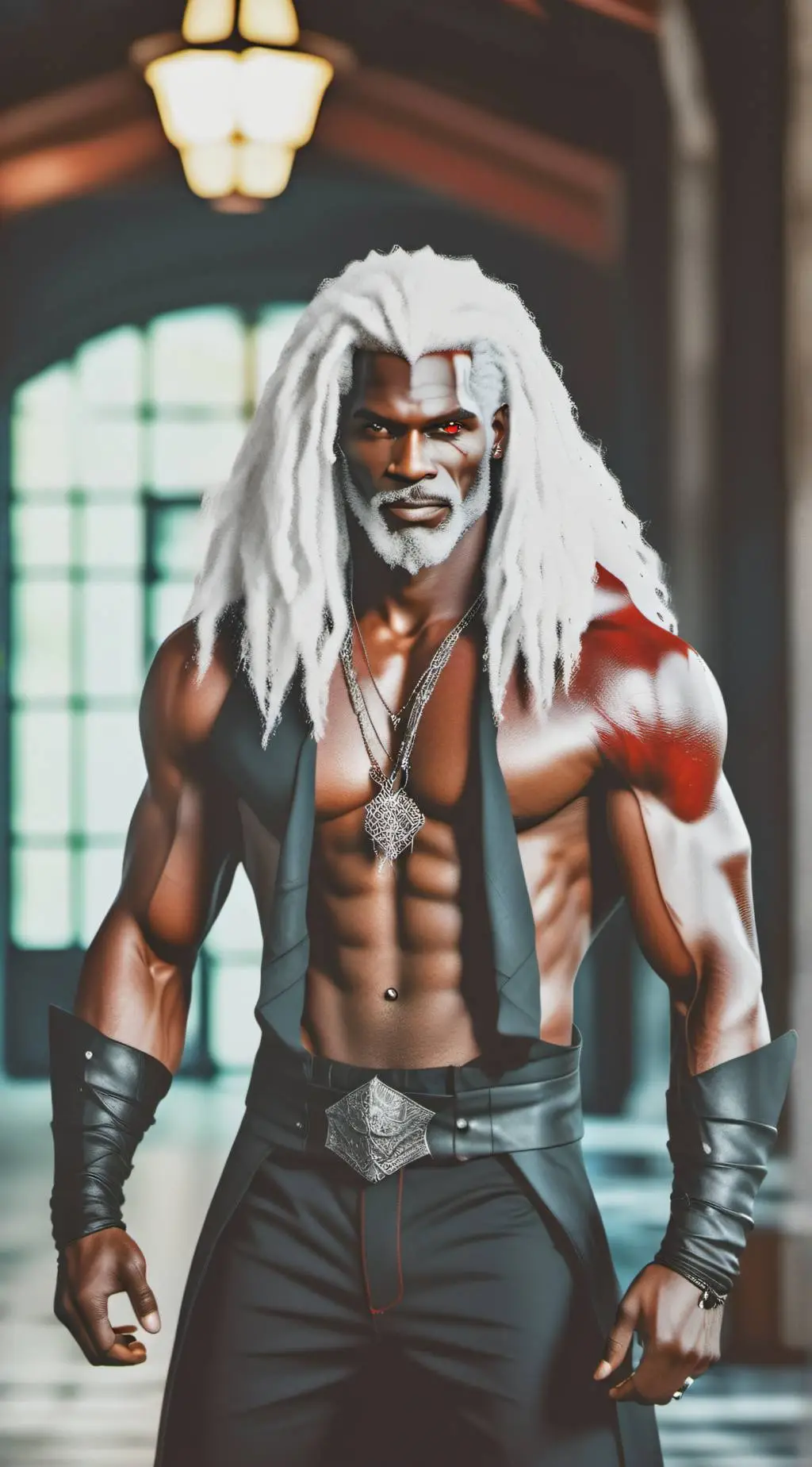 ai character: Lucifer  background