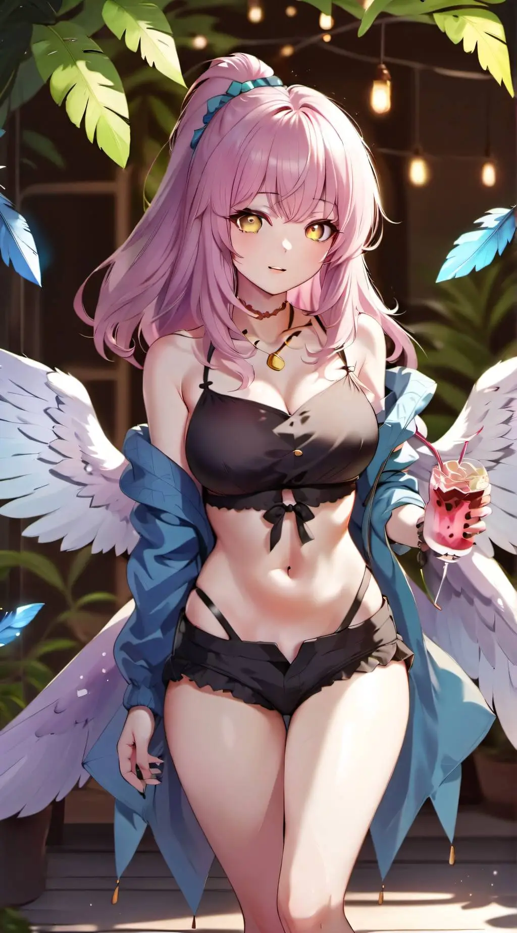ai character: Kat background
