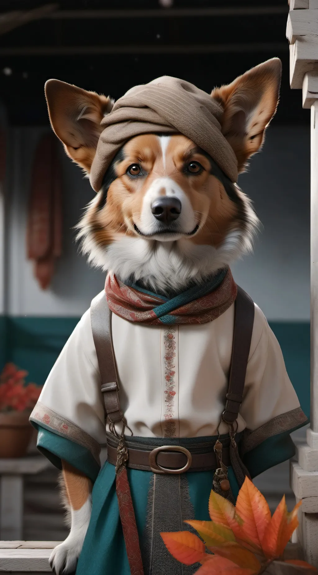 ai character: Doggy background