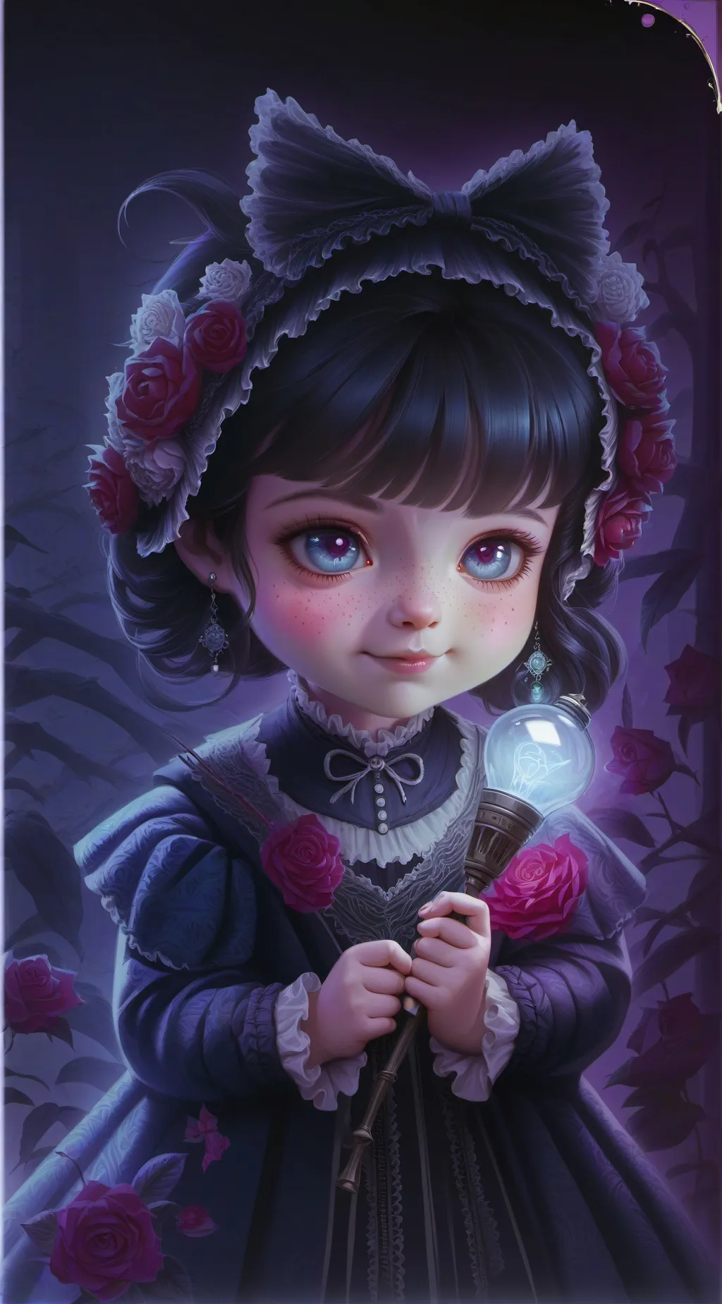 ai character: Alicia  background