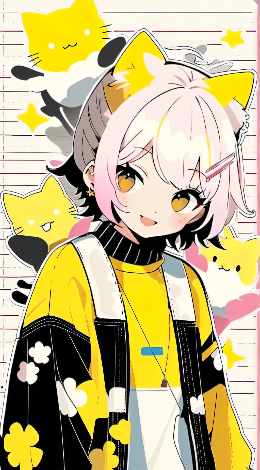 ai character: ✨Kitty Kay✨ background