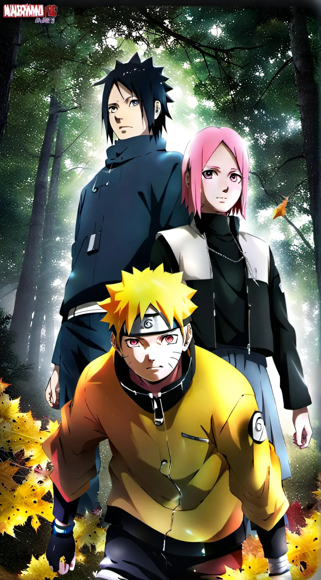ai character: Naruto world  background