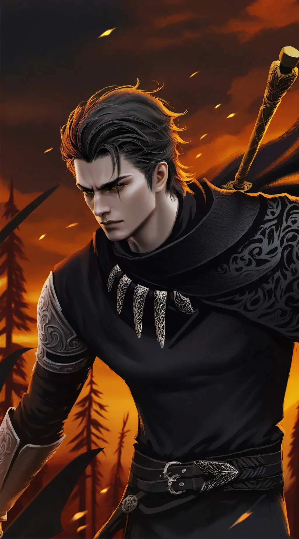 ai character: Aidan MacDaragh  background