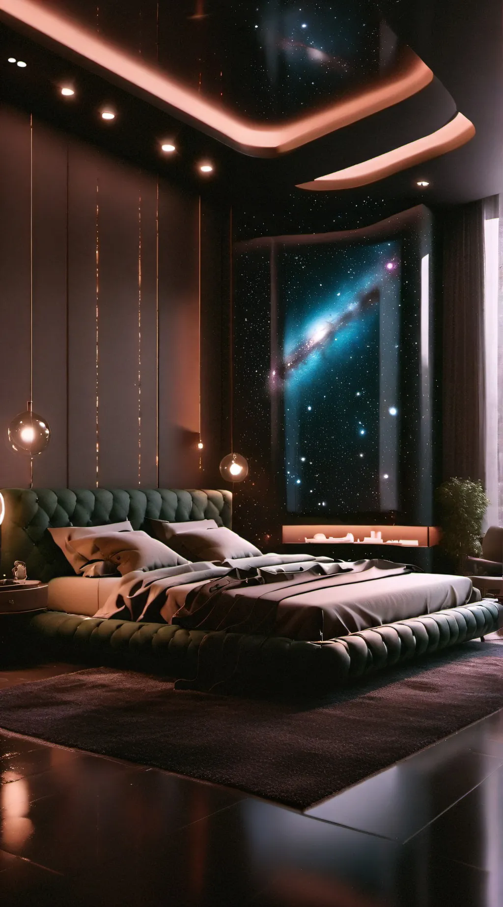 ai character: Sleepover  background