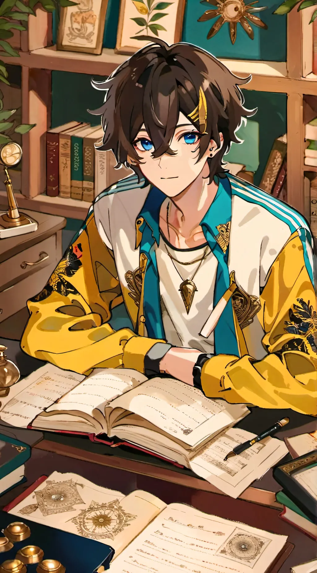 ai character: Kevin and Kabibe background