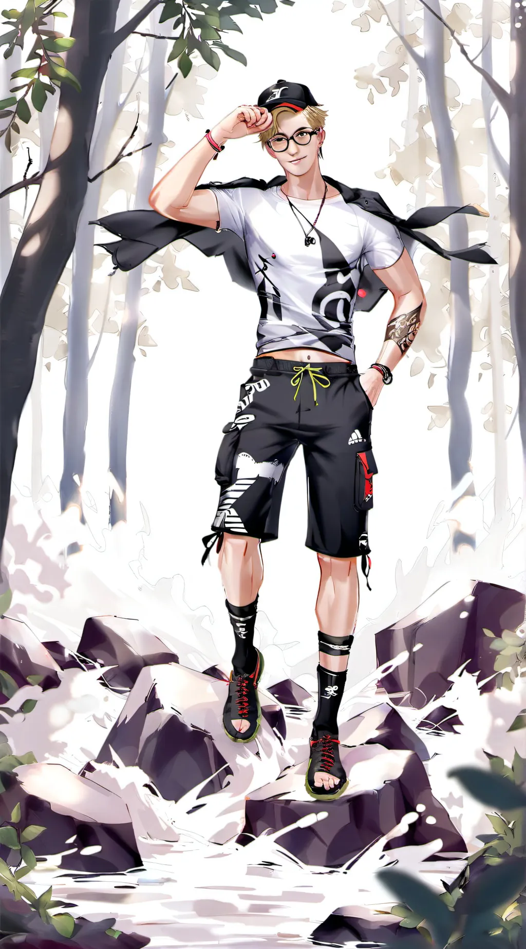 ai character:  Adam  background