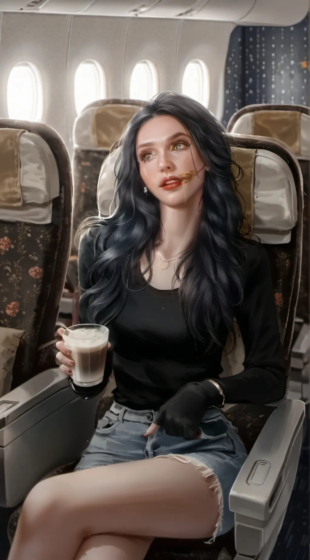 ai character: Rose  background