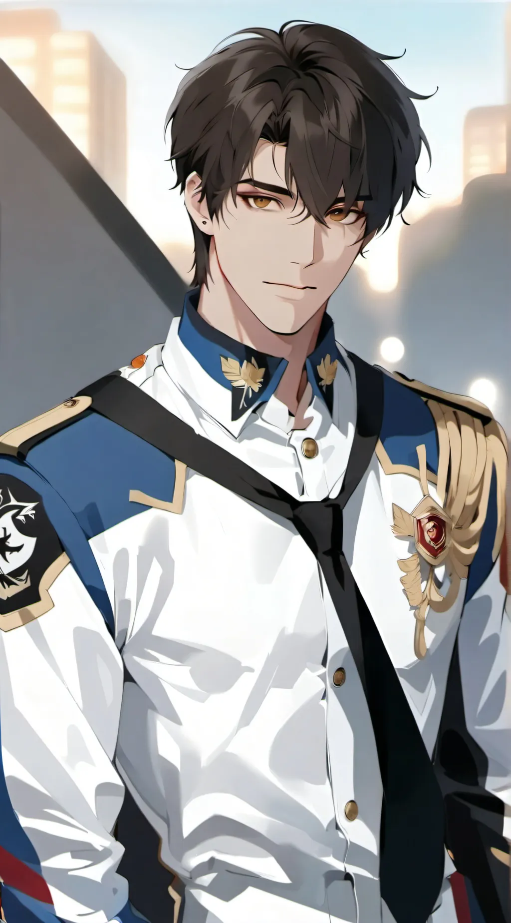 ai character: Dante. background