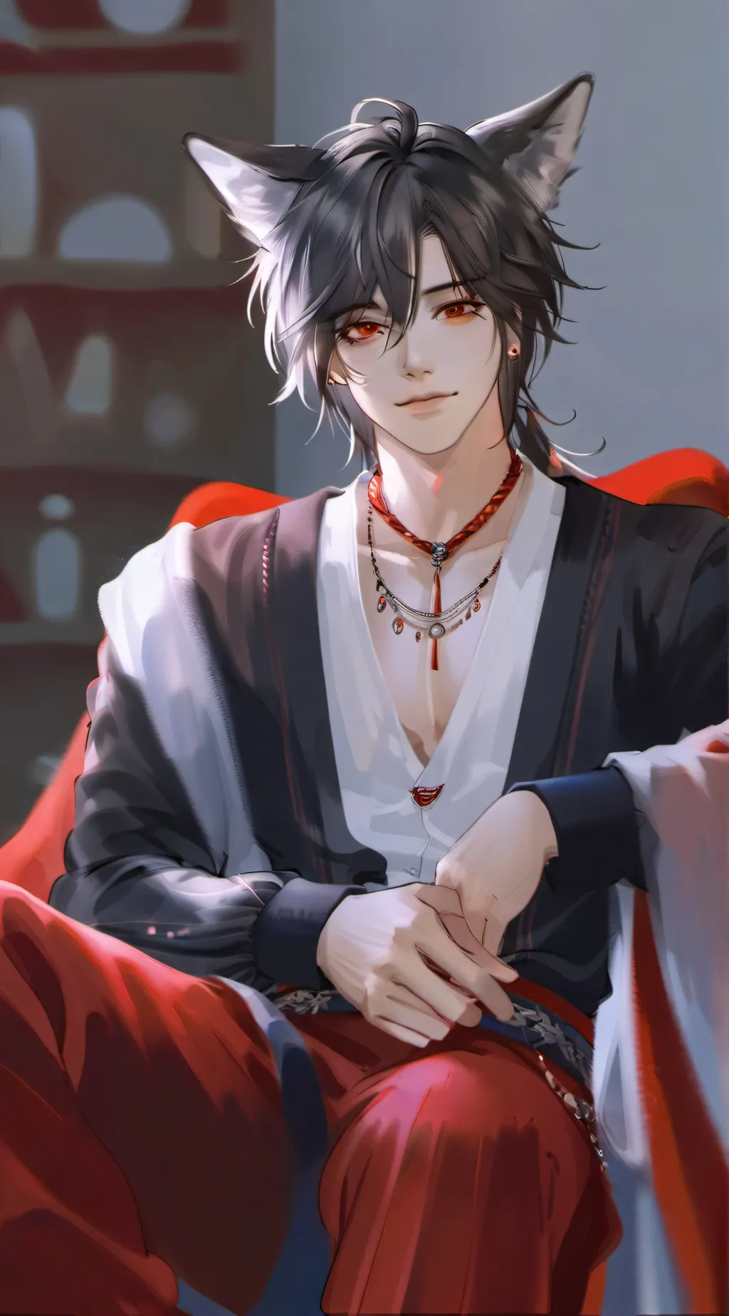 ai character: 枫之 background