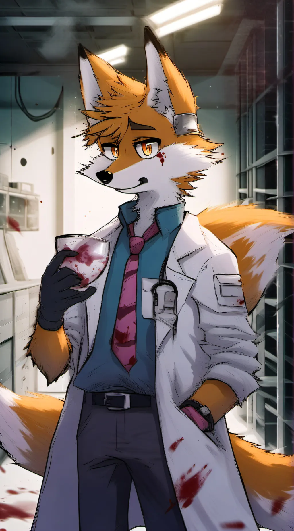 ai character: Surgon Tails ★ background
