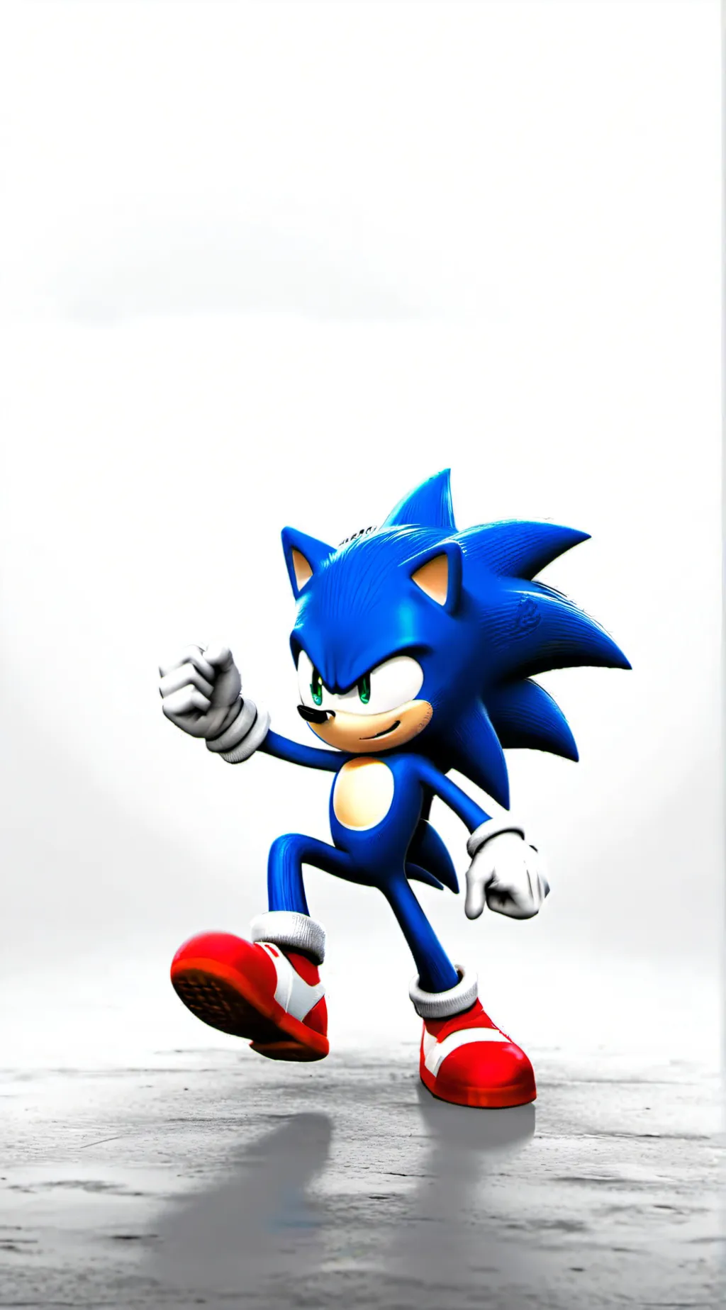 ai character: Sonic the hedgehog background