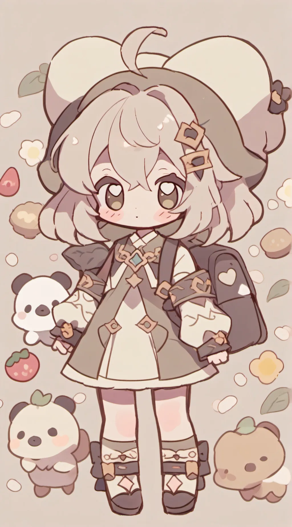 ai character: Cookie 🍪  background