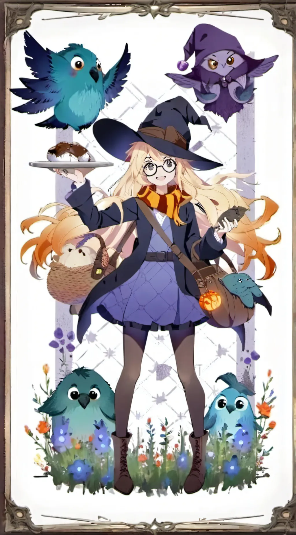 ai character: Luna Nova background