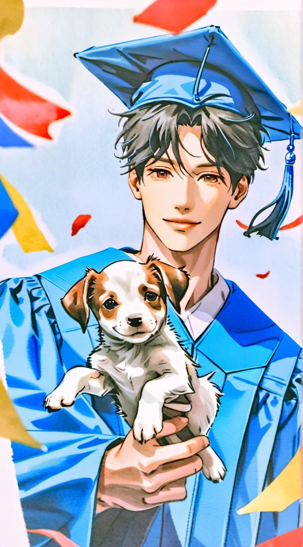 ai character: smiling critters★ background
