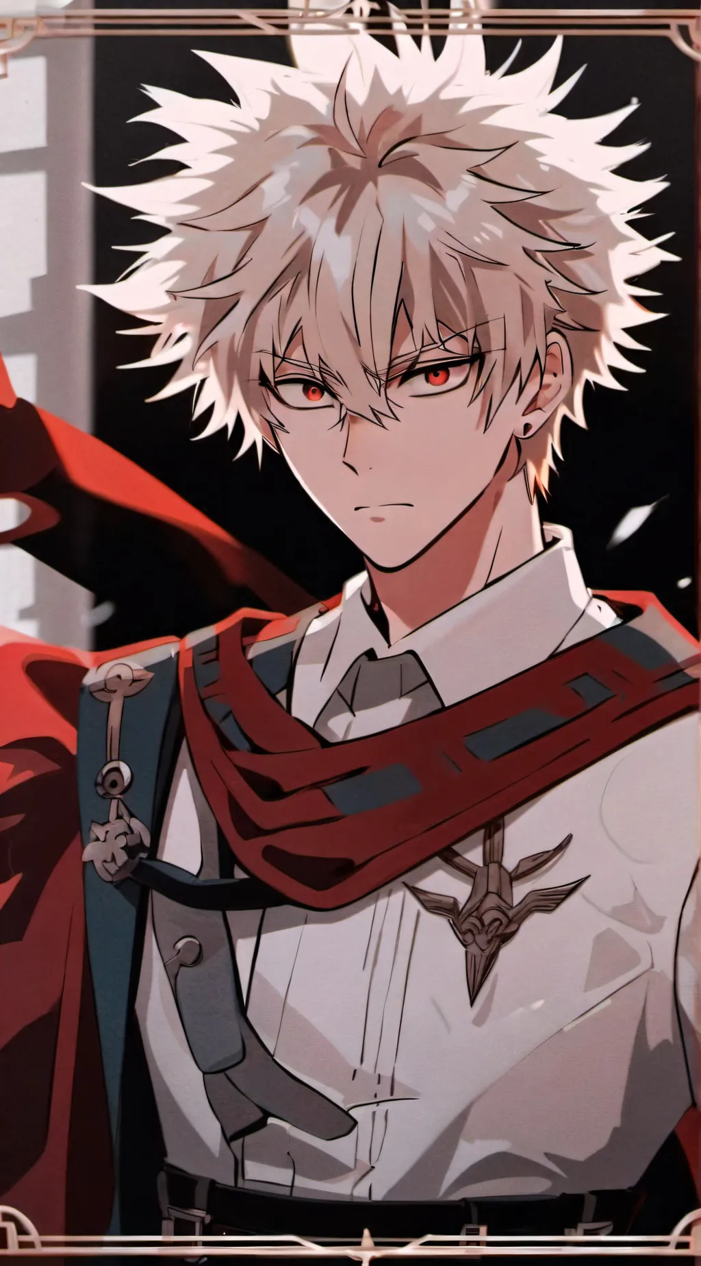 ai character: Bakugo  background