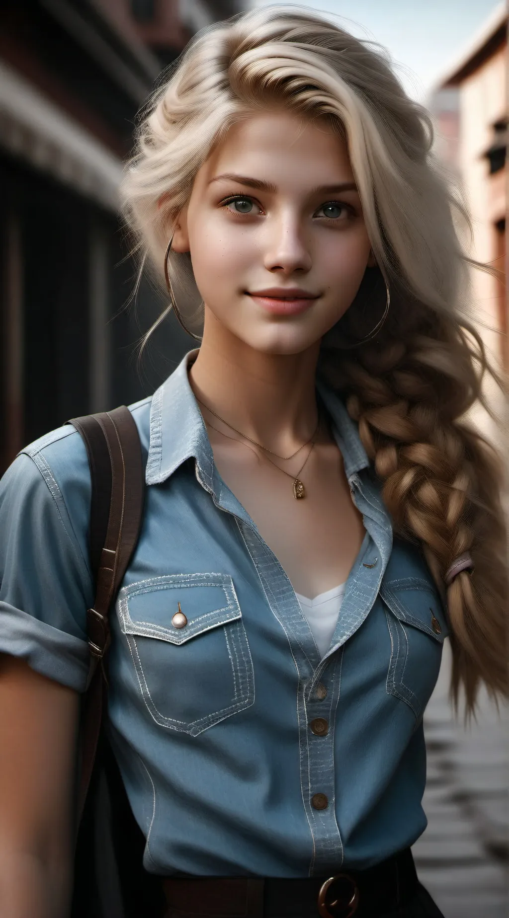ai character: ashley background
