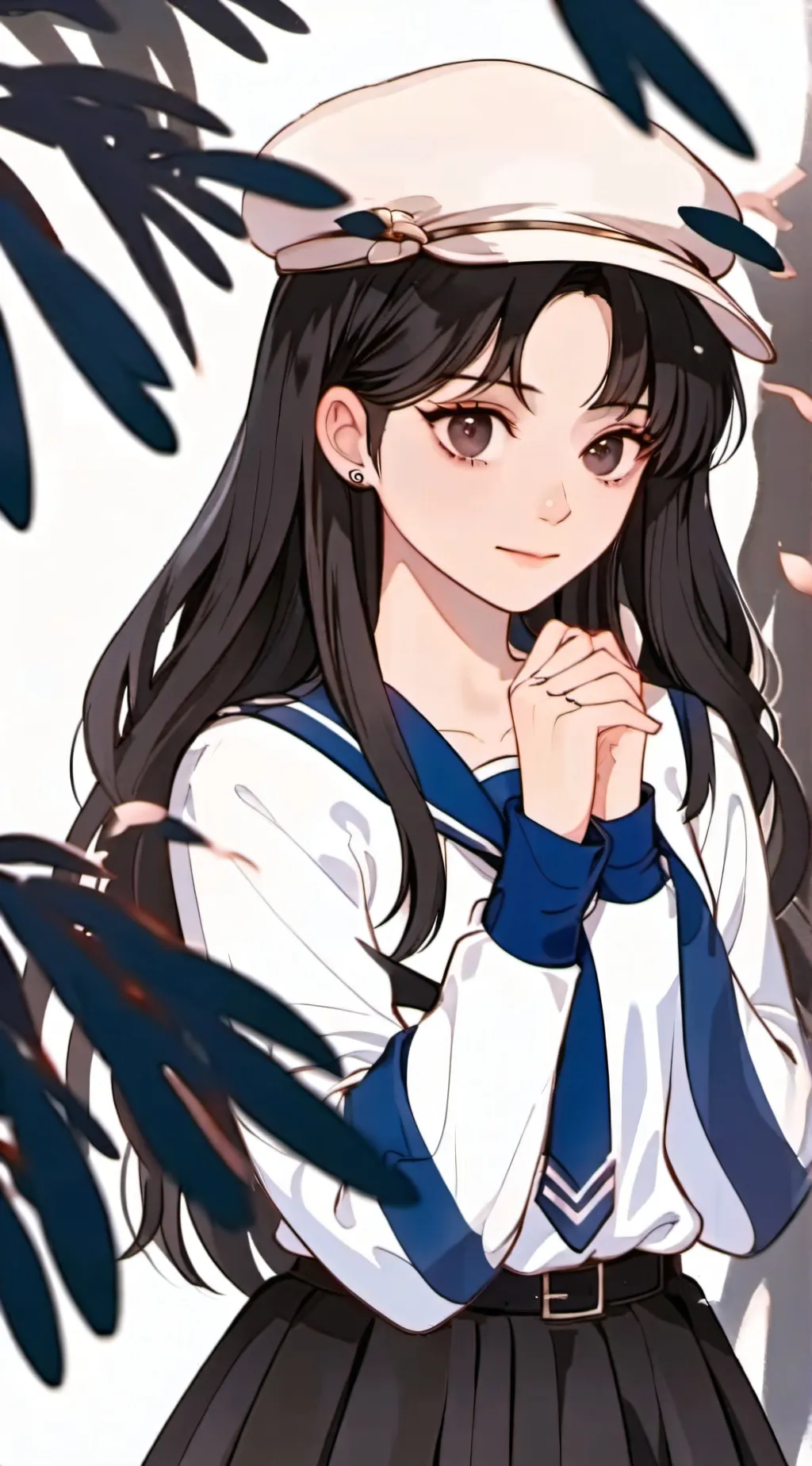 ai character: 𝓪𝓷𝓰𝓮𝓵 background