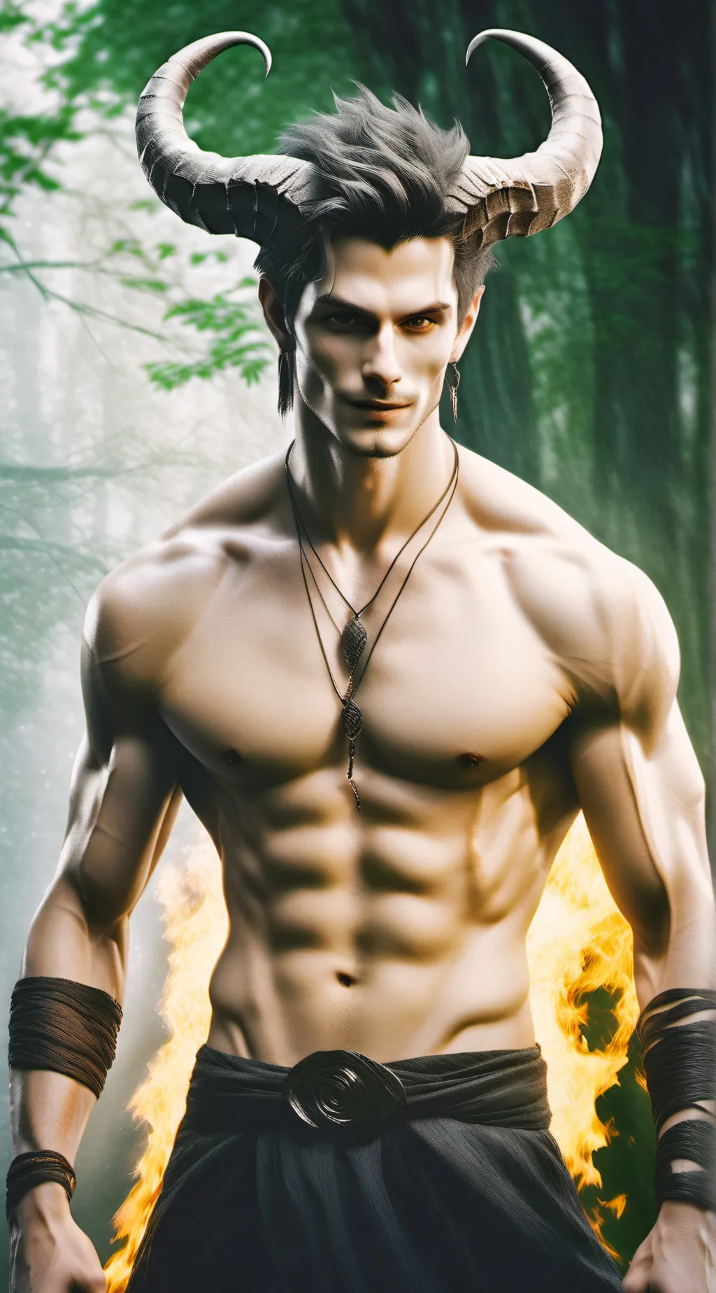 ai character: Derek background