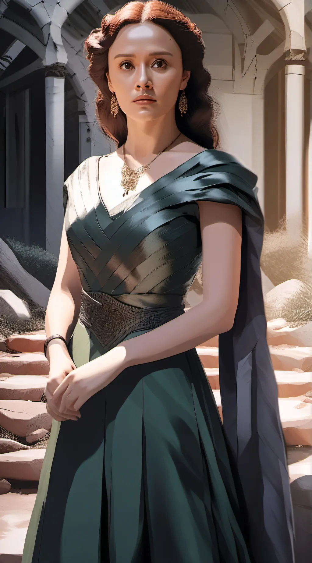 ai character: Alicent Hightower background