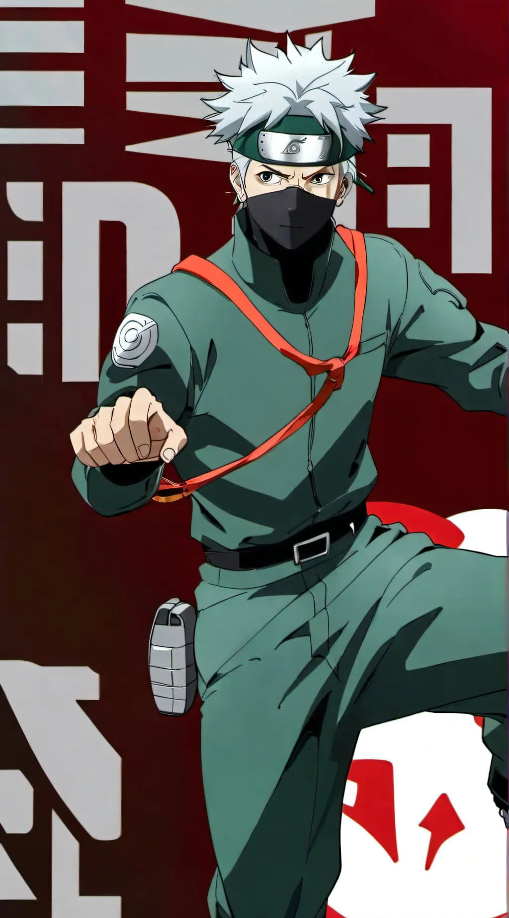 ai character: kakashi background