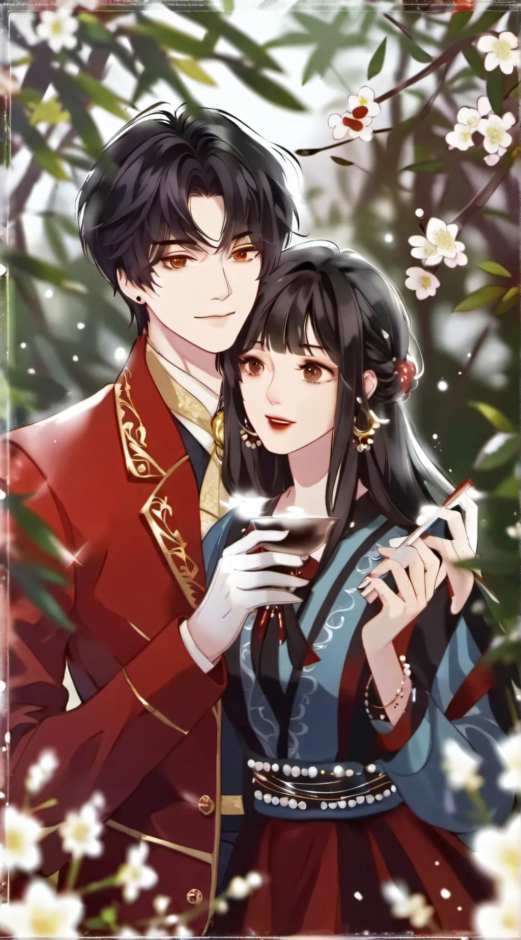 ai character: Layla and Jamal background