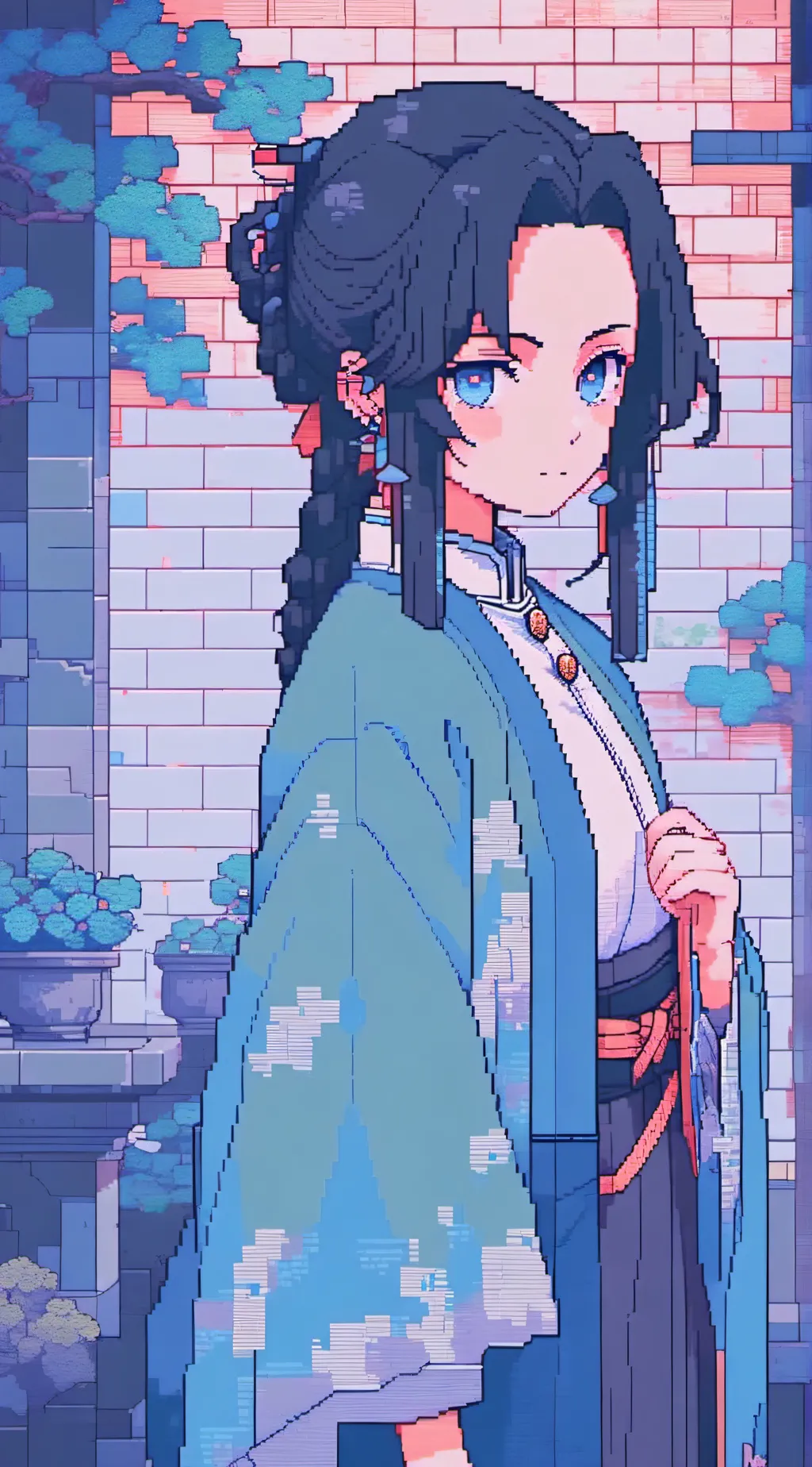 ai character: demon slayer <3 background