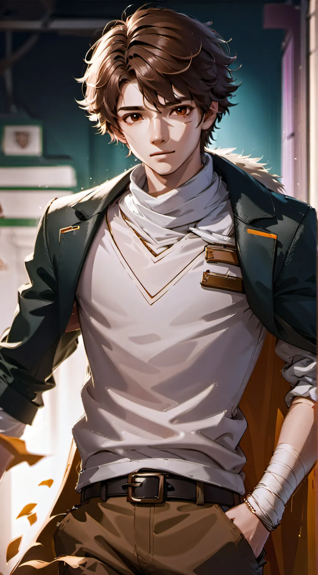 ai character: dazai background