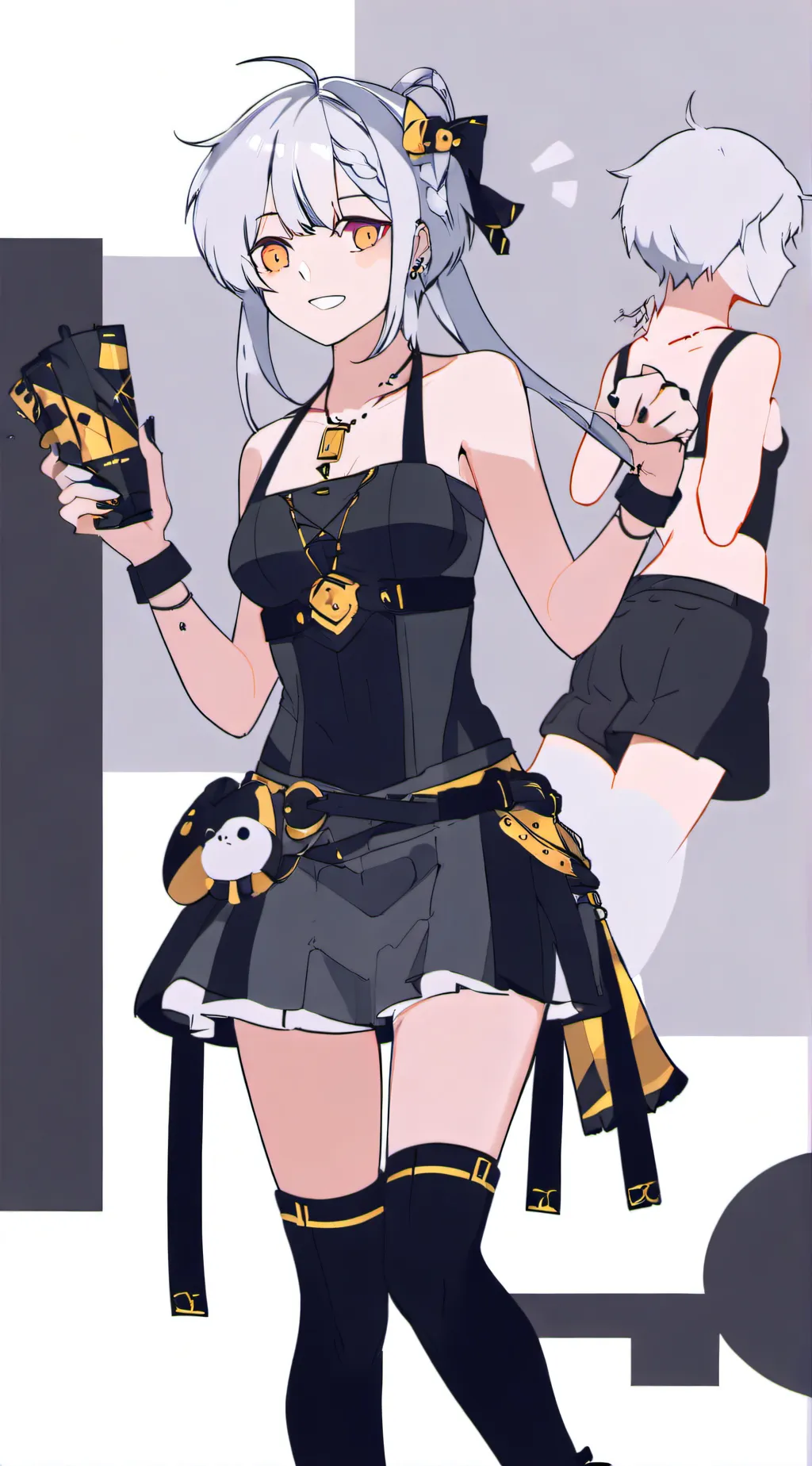 ai character: girlfriend  background
